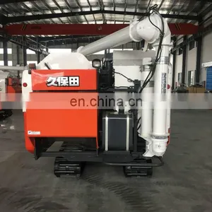 High Quality Kubota Second-hand Rice Harvester Combine 688Q Wheat Cutting Machines thumbnail-5