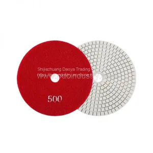 Wet Diamond Polishing Pads Buff Diamond Polishing Pads Black/White Diamond Polishing Pads For Sale thumbnail-3