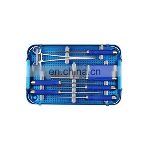 High Quality Orthopedic Surgical Instruments Anterior Cervical Plate Instrument Set for Cervical Surgery Medical Spine thumbnail-2