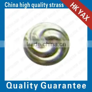 New Arrival Hot Fix Copper Dome Stud Convex;hot Selling Hot Fix Convex Copper Dome Stud; Convex Hotfix Copper Dome Stud thumbnail-1