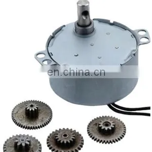 49TYZ 12V 1.2w 5-6rpm or 220V AC Single-phase Asynchronous dc AC Motor for Motorized Toys and N-scale Train Models thumbnail-4