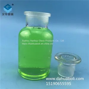 Manufacturers Direct 125ml Transparent Wide Mouth Reagent Glass Bottle thumbnail-3