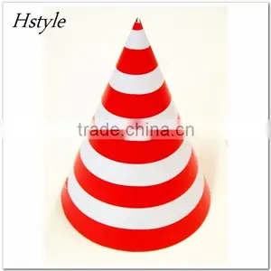 Party Favor Party Accessory Pink Polka Dot Paper Funny Hats for Kids Adults SB006-2 thumbnail-6