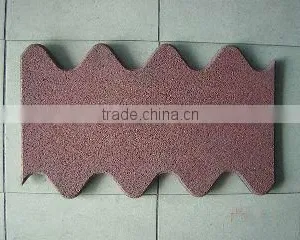 Interlocking Z-Brick Rubber Tile/ Garden Paver thumbnail-1