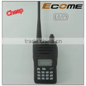 ECOME ET-99 Handheld fm Amateur 128ch Radio ,OWN BRAND Walkie Talkie thumbnail-1