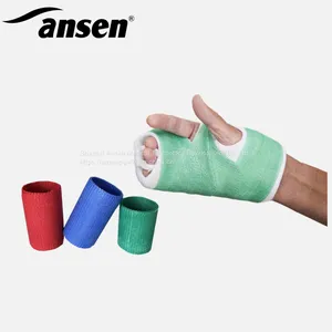 AnsenCast-High Quality Polyester Cast Tape Orthopedic Comfortable Fiberglass Cast Splint for Fractures thumbnail-1