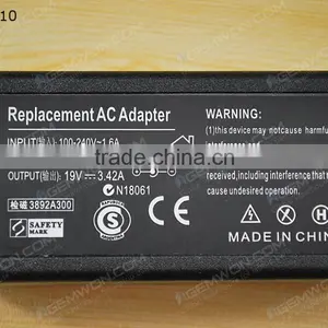 High Copy Laptop AC Power Adapter for Asus 19V 3.42A thumbnail-1