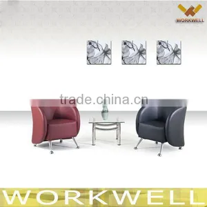 WorkWell Modern pu Leather Stainless Tub Chair Kw-T12 Supplier's Choice thumbnail-1