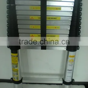 Aluminium Telescopic Ladder One Time Fold(with EN131 Certification) thumbnail-1