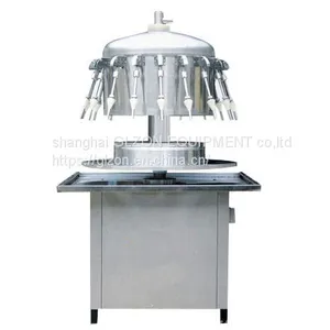 Product Introduction Vertical Liquid Filling Machine is a Semi-automatic Piston Filling Machine, Through the Cylinder to Drive a Piston to Extract and Out of the Material, With a One-way Valve Control Material Flow, and With a Magnetic Reed Switch Control thumbnail-1