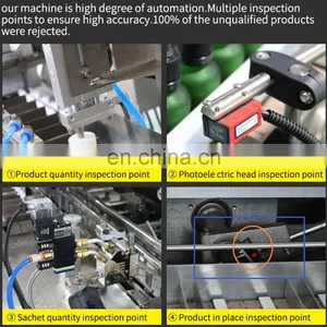China Manufacturer Automatic Gloves Nails Led Bulbs Packing Packaging Commodity Carton Machine for Sale thumbnail-2