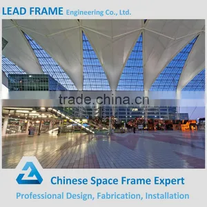 Beautiful Steel Space Frame Truss Roof for Aircraft Hangar thumbnail-1
