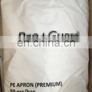Disposable Plastic PE Medical Apron Ldpe Waterproof Sleeveless Aprons for Kitchen and Hospital thumbnail-5