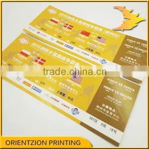 Match Tickets, Variable Data, QR Code Ticket, Numbering Printing, Anti-fake Tickets, Serial Number Printing thumbnail-1