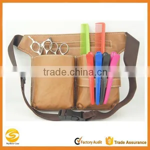 Custom Leather Hair Extension Bag,hairdresser Tool Bag,leather Hair Salon Tool Bag thumbnail-1