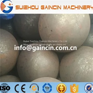 Rolling Steel Media Ball, Steel Grinding Media Balls for Metal Ores, Grinding Media Steel Balls thumbnail-5