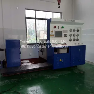Highly Automated YFT-200 Claws Clamping Type Horizontal Ball Valve Test Equipment for Flange Valve Sealing and Shell Test thumbnail-5