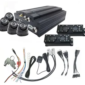 USB Port 8CH 4G GPS AHD 720P People Counting Inside Bus With Mobile DVR thumbnail-2