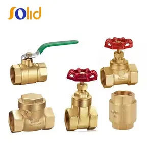 Manufactures Best Price Full Bore Port Npt Thread Brass Ball Valve for Water thumbnail-1
