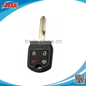 4-button With Flip Key Metal Car Alarm/Keyless Entry Remote Control/Transmitter thumbnail-1