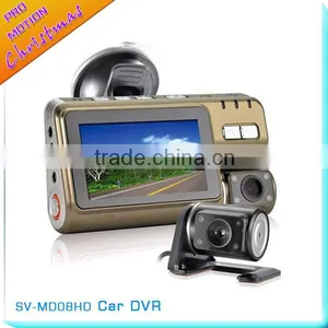 China Manufacturer Car DVR Camera 3.0 Inch Dual Lens Gsensor and GPS thumbnail-1