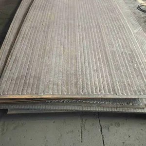 High Chromium Carbide Overlay Mild Steel Wear Resistant Bimetal for Auger Blades of the Screw Conveyor thumbnail-4
