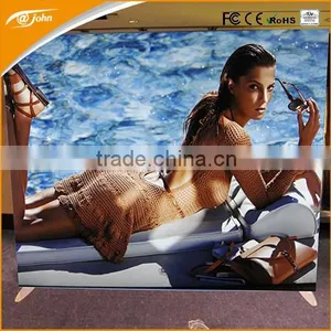 Aluminium Material Double Sided Frameless Advertising thumbnail-4