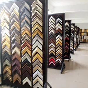 J03204 Series Wholesale Wood & Metal Frame Moulding Supplier | Bulk Order | Hualun Guanse PS Frame Moulding,photo Frame Moulding thumbnail-1