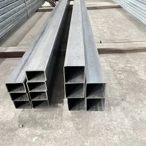 Square and Packed by Strips 20*20-500*500mm/20*40-300*500mm Carbon Steel Rectangular Pipe thumbnail-5
