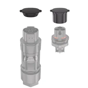 NSPV Solar Silicone Rubber Inverter 3P AC Connectors End Cap Dust Caps thumbnail-2