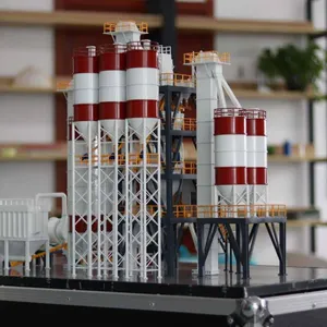 High-precision Mixing Station Sand Table, Intuitively Showing the Process Flow thumbnail-2