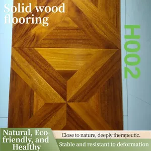 Luxury Wood Grain Flooring, Modern Minimalist Style Laminate Flooring thumbnail-5