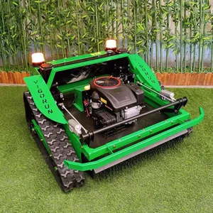 Factory Supply VTLM800 RC Lawn Mower 200m Remote Control Rubber Track Mower For Brush Clearing Snow Removal thumbnail-2