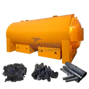 Eucalyptus Wood Carbonization Furnace Oak Hardwood Carbonization Kiln EPC thumbnail-1