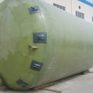 Custom Size FRP Fiberglass Tank Specialized for Dilute Hydrochloric Acid Liquid Storage Treatment thumbnail-1