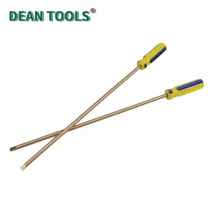 Non-Sparking Screwdriver,Aluminum Bronze,Strike Cap Go Through Screwdriver,Professional Striking Screwdriver thumbnail-4