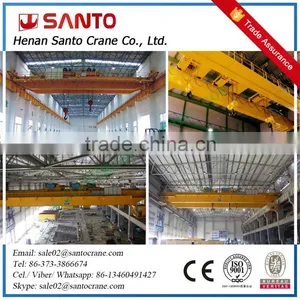 China Supplier Double Beam Two Trolley Overhead Crane With High Quality thumbnail-1