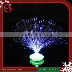 LED Flower Fibre Optic Light Lamp Optical Fiber Colorful Night Light Indoor Home Decoration thumbnail-1