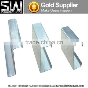 Hot Dipped Galvanized Z Steel Purlins With Punched Holes thumbnail-1