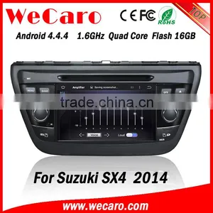 Wecaro WC-SU7058 7" Android 4.4.4 WIFI 3G Touch Screen Car Radio Gps for Suzuki Sx4 2014 With Dvd Player Bluetooth TV thumbnail-3