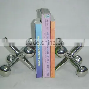Aluminum Antonium Bookend, Library Bookend, Decorative Bookends thumbnail-1