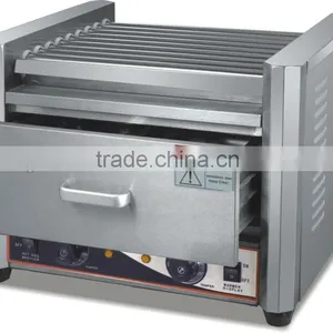 Roller Hot Dog Broiler Machine With Warmer thumbnail-1