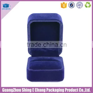 Hot Sale Cardboard Printed Velvet Jewelry Box With Customized Logo With Foam Inserts thumbnail-2