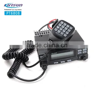 Kirisun PT6808 Professional Mobile Radio Compliant With MPT1327 Trunking System 350-390/400-450Mhz Mobile Radio thumbnail-1