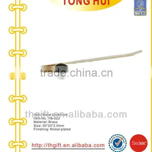 Engraved Panda Logo Metal Bookmarks /customized Metal Bookmarks for Books thumbnail-1