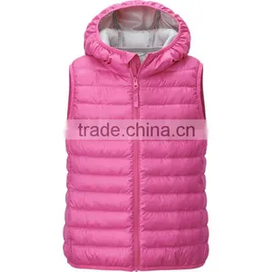 Fashion 100% Polyester Custom Women Winter Vest Wholesale thumbnail-1