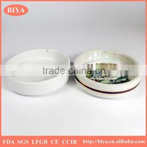 Porcelain Ceramics Ashtray Coated Colorful Pearl Glazed for Souvenir and Decorative Used,accept Custom Logo thumbnail-4