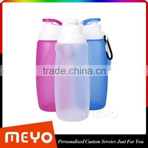 Metal Buckle Foldable Vacuum Bottle Sport Drinking Bottle thumbnail-3