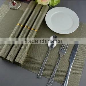 New Arrival Table Decoration PVC Mat Frame Series Dark Green Dining Table Floor Mat 45*30cm thumbnail-2