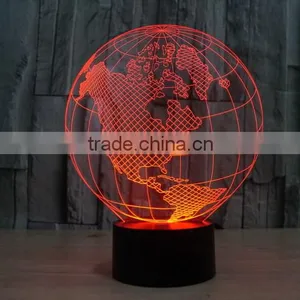 3D Map of North America thumbnail-1